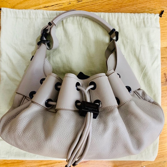 Burberry Handbags - Burberry Prorsum – Large Warrior Hobo Bag